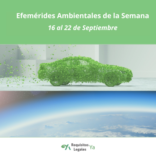 Efemérides Ambientales de la Semana